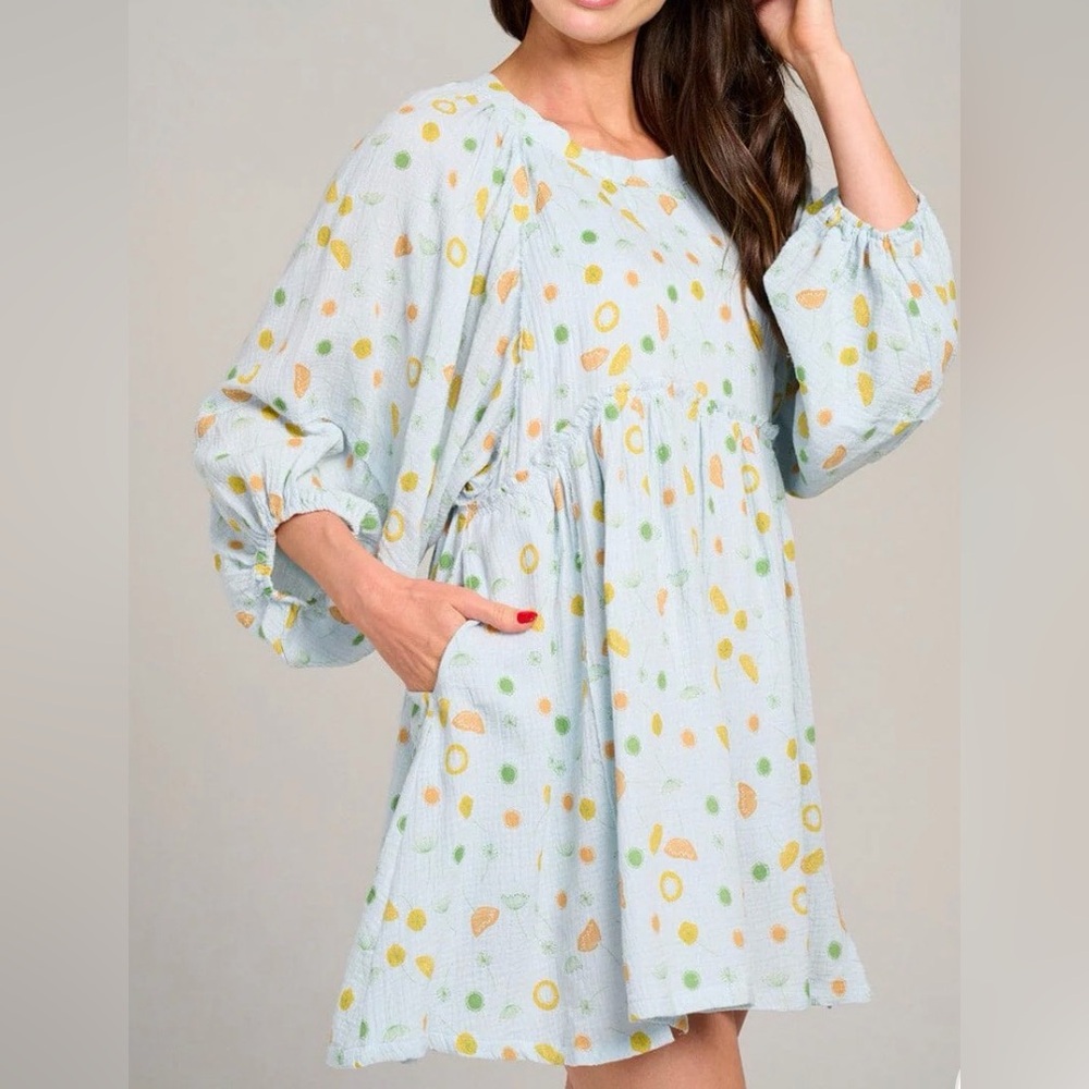 Colorful Polka Dot Dress